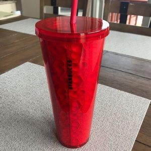 Starbucks heart tumbler